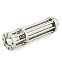 ANOWL CREE R5 4-Mode Flashlight with 8 Color Changing LED (Silvery)