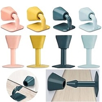 Anti-collision Device Suction Device Anti-closure Device Punch-free Suction Door Buckle Silicone Anti-collision Door Stop miniinthebox