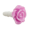 Anti-dust Fashionable Earphone Jack for iPhone and iPad (Flower)