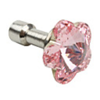 Anti-dust Fashionable Earphone Jack for iPhone and iPad (Flower,  Random Color)