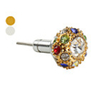 Anti-dust Fashionable Earphone Jack w/ Sim Card Eject Needle for iPhone and iPad (Assorted Colors)