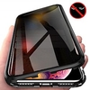 Anti Peep Magnetic Case with Screen Protector for iPhone SE 3 iPhone 13 Pro Max 12 11 Privacy Case Double Sided Glass 360 Protection Shockproof Magnetic Phone Case for iPhone XR XS Max miniinthebox