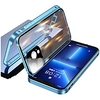 Anti Peeping Privacy Magnetic Case For Apple iPhone13 12 11 Pro Max Mini Double Sided Glass 360 Protection Anti episo Magnetic Adsorption Case with Safety Lock miniinthebox