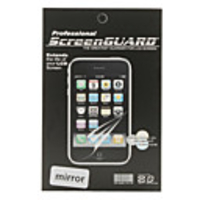 Anti-scratch Mirror Screen Protector with Cleaning Cloth for iPhone 4 and 4S