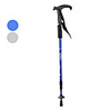 Anti-shock Walking Hiking Stick with 3 Sections (Assorted Colors)