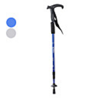 Anti-shock Walking Hiking Stick with 3 Sections (Assorted Colors)