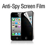 Anti-Spy Screen Protector with Cleaning Cloth for iPhone 4,  4S