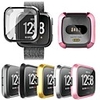Anti Ultra thin Electroplated Soft TPU Case For Fitbit Versa / versa SE Full Screen Protector Silicone Case