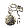 Antique host head quartz watch necklace chain