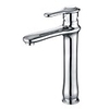 Antique Vessel Ceramic Valve One Hole Single Handle One Hole Chrome,  Bathroom Sink Faucet