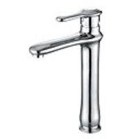 Antique Vessel Ceramic Valve One Hole Single Handle One Hole Chrome,  Bathroom Sink Faucet