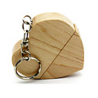 Ants 16GB usb flash drive usb disk USB 2.0 Wooden Keychain Key Chain / Wooden
