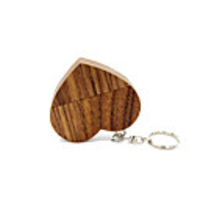 Ants 32GB usb flash drive usb disk USB 2.0 Wooden Keychain Key Chain / Wooden