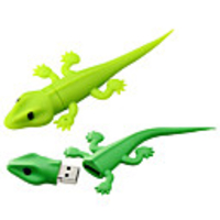 Ants 64GB USB Flash Drives USB 2.0 Cartoon For Computer Lizard