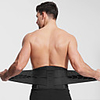 AOLIKES Lumbar Belt / Lower Back Support 1 pcs Sports Nylon Polyster Exercise Fitness Gym Workout Weightlifting Durable Support Protection For Men Women