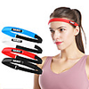AOLIKES Sweatband HeadBand 1 pcs Sports Silica Gel Yoga Running Exercise Fitness Adjustable Stretchy Anti Slip Sweat Control For Men Women