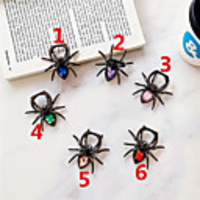 Apple Samsung Huawei Xiaomi scene map universal spider shape metal diamond ring mobile phone holder WT