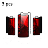 Apple Screen Protector iPhone 12 / iPhone 12 Mini / iPhone 12 Pro / iPhone 12 Pro Max High Definition (HD) Front Screen Protector 3 pcs Tempered Glass Anti Peeping