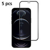 Apple Screen Protector iPhone 12 / iPhone 12 Mini / iPhone 12 Pro / iPhone 12 Pro Max High Definition (HD) Front Screen Protector 5 pcs Tempered Glass