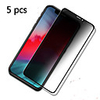 Apple Screen Protector iPhone 12 / iPhone 12 Mini / iPhone 12 Pro / iPhone 12 Pro Max High Definition (HD) Front Screen Protector 5 pcs Tempered Glass Anti Peeping