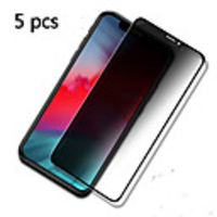 Apple Screen Protector iPhone 12 / iPhone 12 Mini / iPhone 12 Pro / iPhone 12 Pro Max High Definition (HD) Front Screen Protector 5 pcs Tempered Glass Anti Peeping