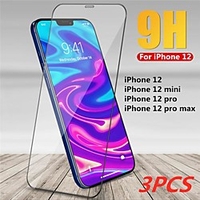 Apple Screen Protector iPhone 12 iPhone 12 mini iPhone 12 Pro iPhone 12 Pro Max High Definition HD Front Screen Protector 2 pcs Tempered Glass miniinthebox