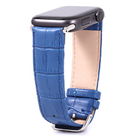 Apple Watches Strap Crocodile for iWatch 5/4/3/2/1 Corrugated Lines 38/40MM 42/44MM