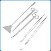Aquarium Fish Cleaning Tools Universal Adjustable Stainless Steel