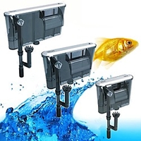 Aquarium Fish Tank Filter Vacuum Cleaner Adjustable Low Noise Plastic Cotton Metal 1pc 220-240 V miniinthebox