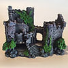 Aquarium Medieval Resin Castle Decorations - Fish Tank Realistic Castle Decoration AccessoriesCastle Shelter for Aquarium Reptile Betta Fish