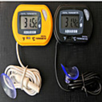 Aquariums Tanks Thermometer Plastic Non-toxic Tasteless 0.1 W 12 V