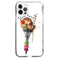 Architecture Case For Apple iPhone 12 iPhone 11 iPhone 12 Pro Max Unique Design Protective Case and Screen Protector Shockproof Back Cover TPU