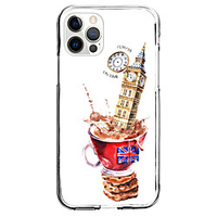 Architecture Case For Apple iPhone 12 iPhone 11 iPhone 12 Pro Max Unique Design Protective Case and Screen Protector Shockproof Back Cover TPU