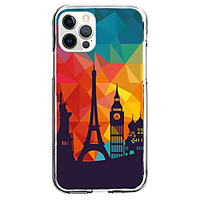 Architecture Case For Apple iPhone 12 iPhone 11 iPhone 12 Pro Max Unique Design Protective Case and Screen Protector Shockproof Back Cover TPU