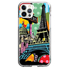 Architecture Case For Apple iPhone 12 iPhone 11 iPhone 12 Pro Max Unique Design Protective Case and Screen Protector Shockproof Back Cover TPU