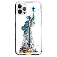 Architecture Case For Apple iPhone 12 iPhone 11 iPhone 12 Pro Max Unique Design Protective Case and Screen Protector Shockproof Back Cover TPU