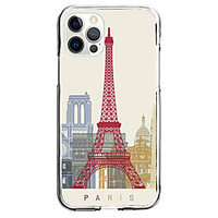 Architecture Case For Apple iPhone 12 iPhone 11 iPhone 12 Pro Max Unique Design Protective Case and Screen Protector Shockproof Back Cover TPU