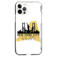 Architecture Case For Apple iPhone 12 iPhone 11 iPhone 12 Pro Max Unique Design Protective Case and Screen Protector Shockproof Back Cover TPU