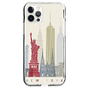 Architecture Case For Apple iPhone 12 iPhone 11 iPhone 12 Pro Max Unique Design Protective Case and Screen Protector Shockproof Back Cover TPU