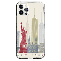 Architecture Case For Apple iPhone 12 iPhone 11 iPhone 12 Pro Max Unique Design Protective Case and Screen Protector Shockproof Back Cover TPU