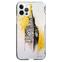 Architecture Case For Apple iPhone 12 iPhone 11 iPhone 12 Pro Max Unique Design Protective Case and Screen Protector Shockproof Clear Back Cover TPU