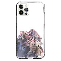 Architecture Case For Apple iPhone 12 iPhone 11 iPhone 12 Pro Max Unique Design Protective Case and Screen Protector Shockproof Clear Back Cover TPU