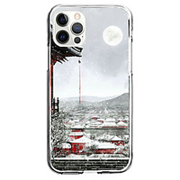 Architecture Case For Apple iPhone 12 iPhone 11 iPhone 12 Pro Max Unique Design Protective Case and Screen Protector Shockproof Clear Back Cover TPU