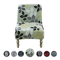 Armless Chair Slipcover Removable Armless Accent Chair Covers Washable Chair Slipcovers Furniture Protector Covers for Living Dining Room Hotel Armless Accent Chair miniinthebox