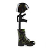 Army Cap and Boot Shaped Lighter
