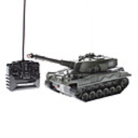 Army Green Rechargeable Remote Control Bettle Tank (Model: 5892)