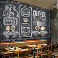 Art Deco Tile Pattern Home Decoration Classic Modern Wall Covering,  Canvas Material Adhesive required Wallpaper Mural Wall Cloth,  Room Wallcovering