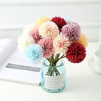 Artificial Flower Chrysanthemum Plastic Modern Contemporary Tabletop Flower 2pcs miniinthebox