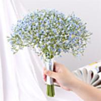 Artificial Flower Plastic European Bouquet Tabletop Flower Bouquet 16