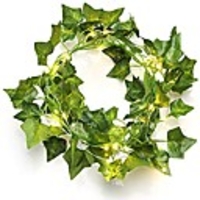 Artificial Plants Led String Light Creeper Green Leaf Ivy Vine For Home Wedding Decor Lamp DIY